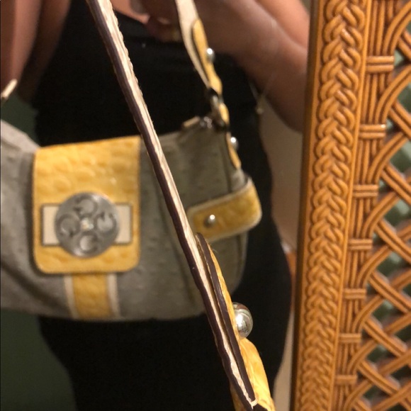 Yellow and Grey Bag - Picture 4 of 14